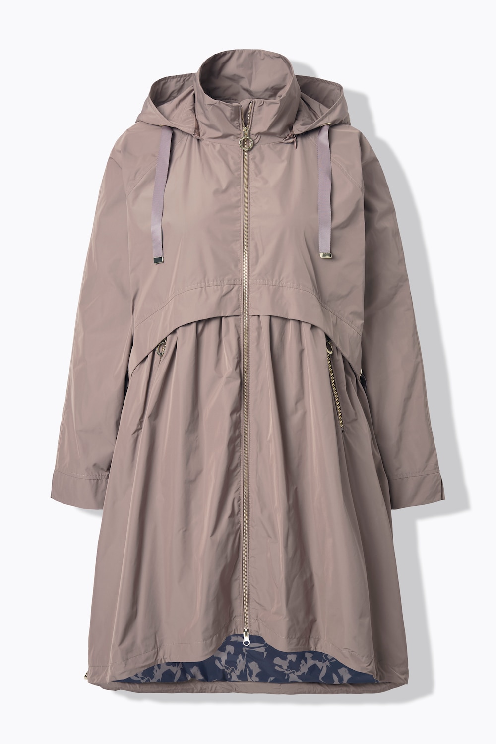 Stora storlekar Funktionskappa, Dam, brun, storlek: 50/52, Polyester/Syntetfibrer, Ulla Popken