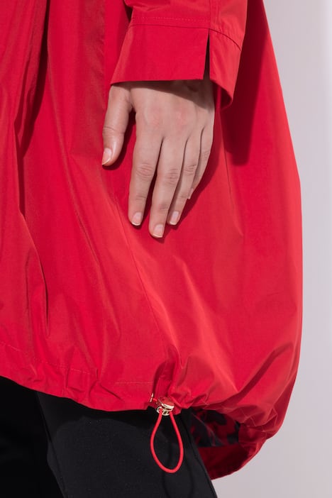 Płaszcz funkcyjny, hydrofobowy, stójka, kaptur