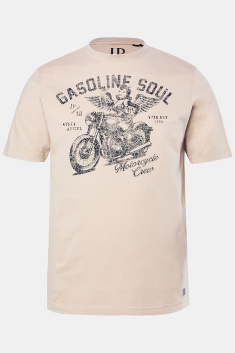 JP1880 T-Shirt, Halbarm, Brustprint, Vintage Look, bis 8 XL