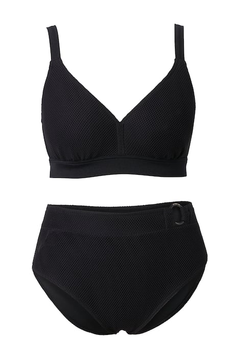 Bikiny, bez měkkých košíčků, ramínka podprsenky nastavitelná, recyklovaný materiál