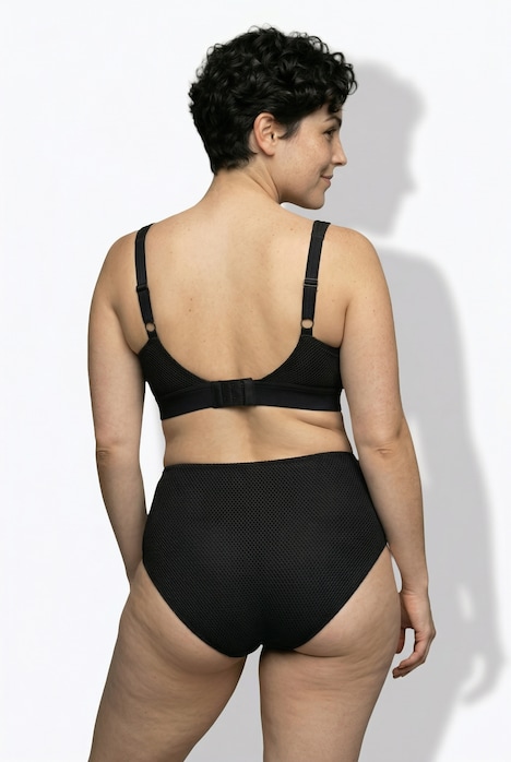 Bikini, ohne Softcups, Träger verstellbar, recycelt