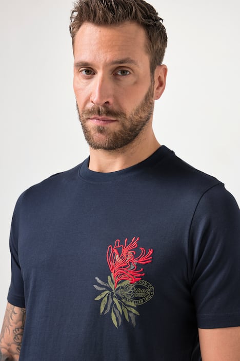 JP1880, T-shirt, korte mouw, borstprint, tot 8XL