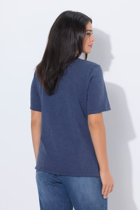 T-shirt, vlinder, Classic, V-hals, korte mouwen