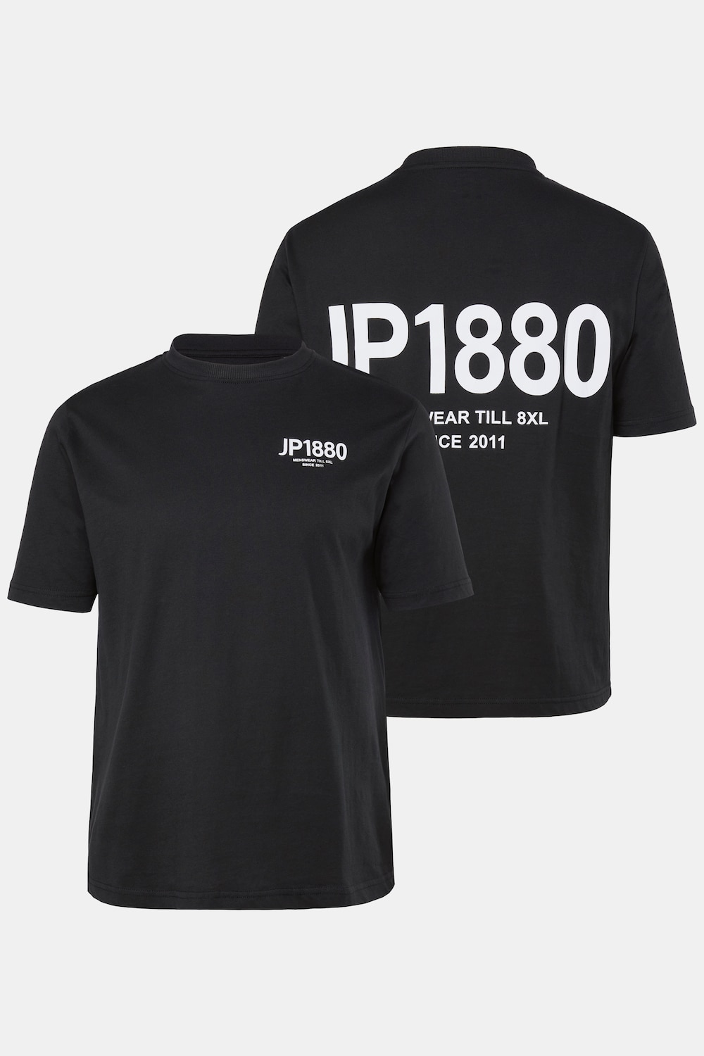 T-Shirt, Halbarm, Logoprint, bis 8 XL