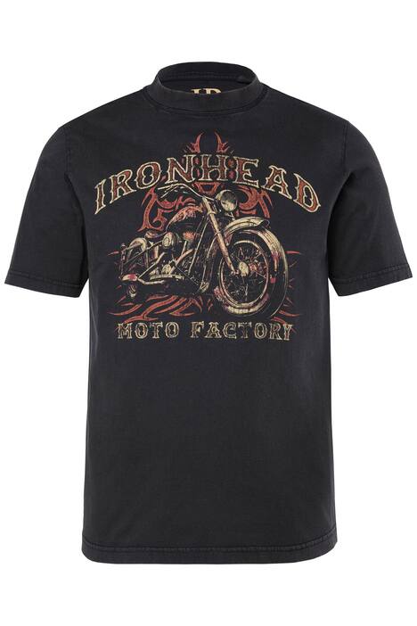 Tričko JP1880, krátké rukávy, potisk na hrudi, vintage vzhled, do 8XL