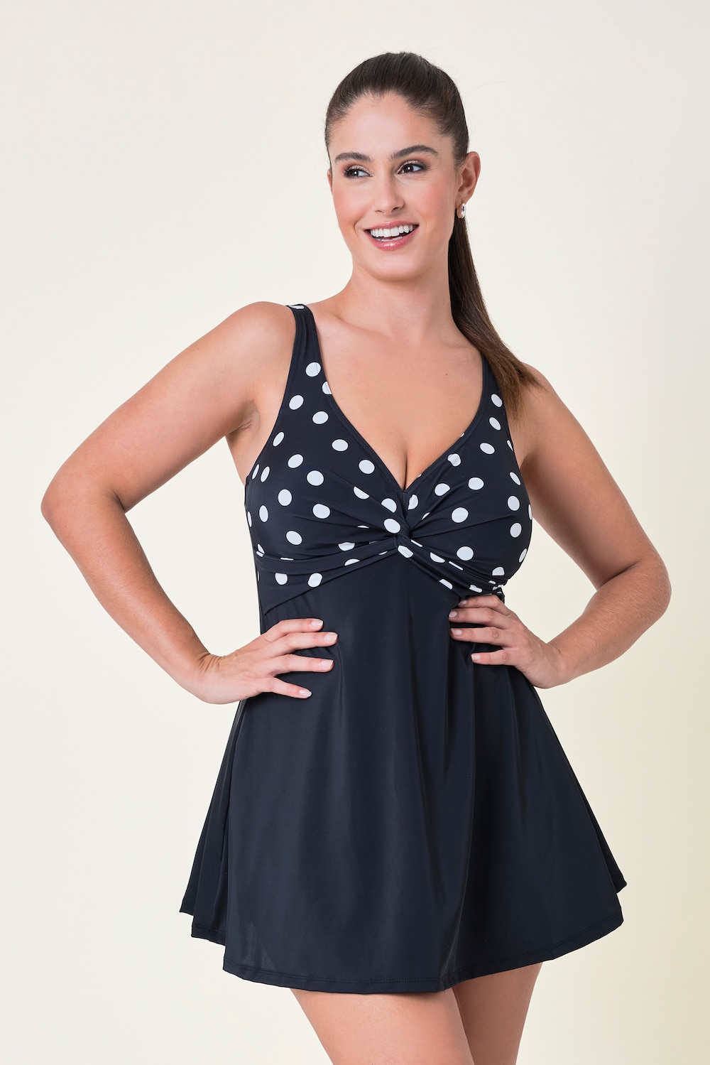 Badekleid, Punkte, Softcups, recycelt