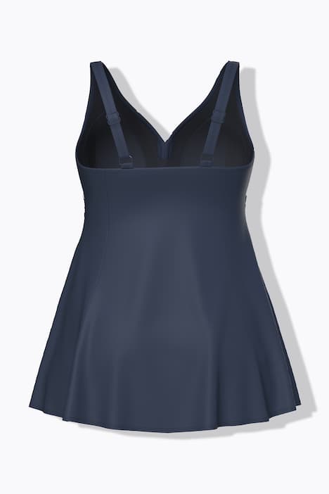 Sukienka kąpielowa, kropki, miękkie miseczki, materiał pochodzący z recyklingu