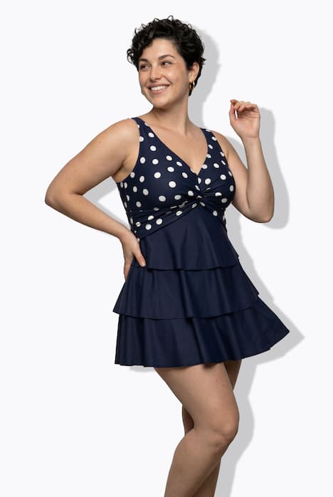 Badekleid, Punkte, Softcups, recycelt