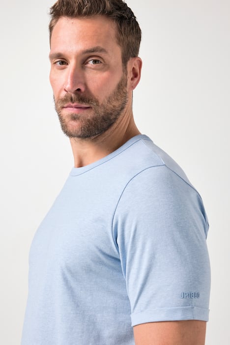 JP1880 T-Shirt, Halbarm, Melange-Jersey, bis 8 XL