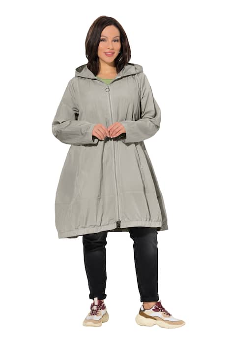 Letní parka HYPRAR, A střih, vodoodpudivá, kapuce