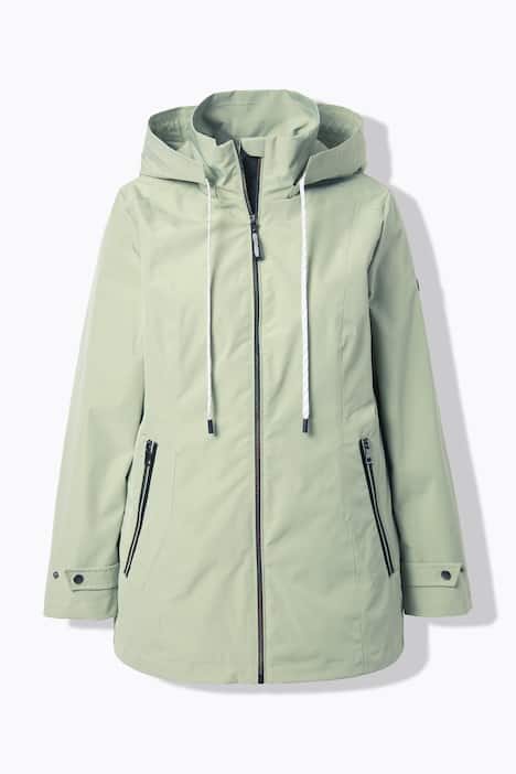 HYPRAR Funktionsjacke, A-Linie, wasserabweisend, Kapuze