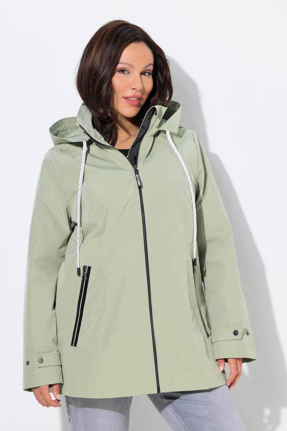 Große Größen HYPRAR Funktionsjacke, Damen, grün, Größe: 62/64, Polyester, Ulla Popken