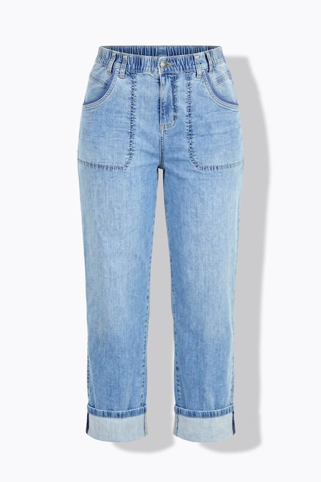 Jeans met wijde pijpen