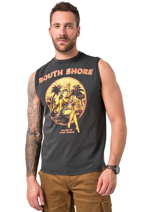 Tílko JP1880, potisk na hrudi, vintage vzhled, do 8XL