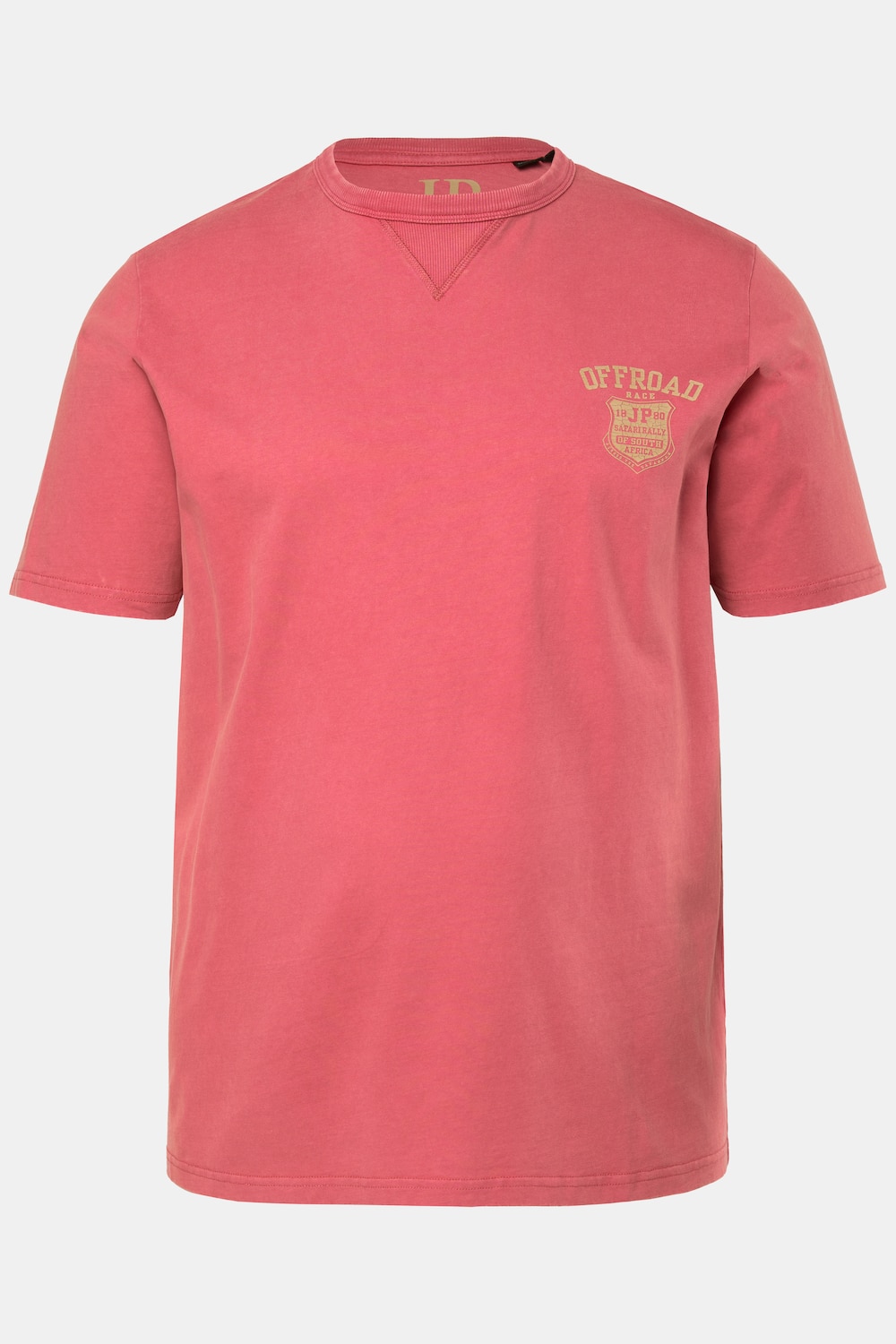 T-shirt JP 1880, manches courtes et imprimé poitrine, style vintage – jusqu'au 8 XL