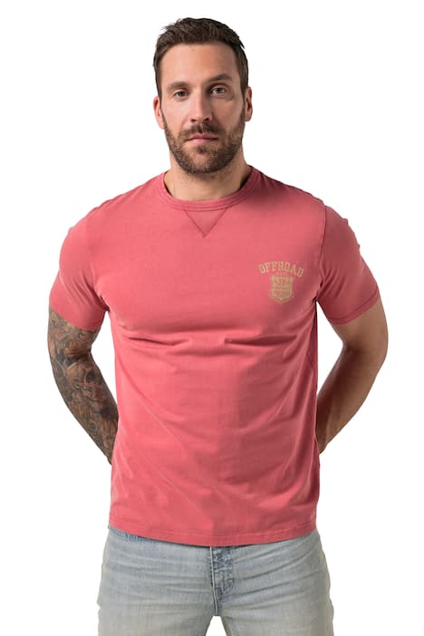 Tričko JP1880, krátké rukávy, potisk na hrudi, vintage vzhled, do 8XL