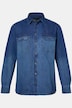 JP1880 Jeanshemd, Langarm, Kentkragen, Modern Fit, bis 8 XL