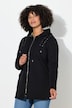 Sweatjacke, bequeme Passform, Zier-Schnürung