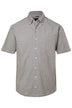 Košile JP1880, FLEXNAMIC®, krátké rukávy, piké, límeček s knoflíky, Modern střih