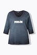 Shirt, Moin, V-Ausschnitt, 3/4-Arm