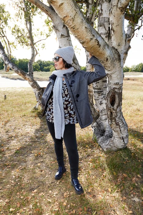 HYPRAR Softshelljacke, Knebelknöpfe, wasserabweisend