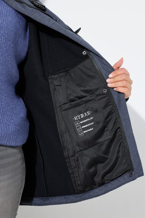 HYPRAR Softshelljacke, Knebelknöpfe, wasserabweisend