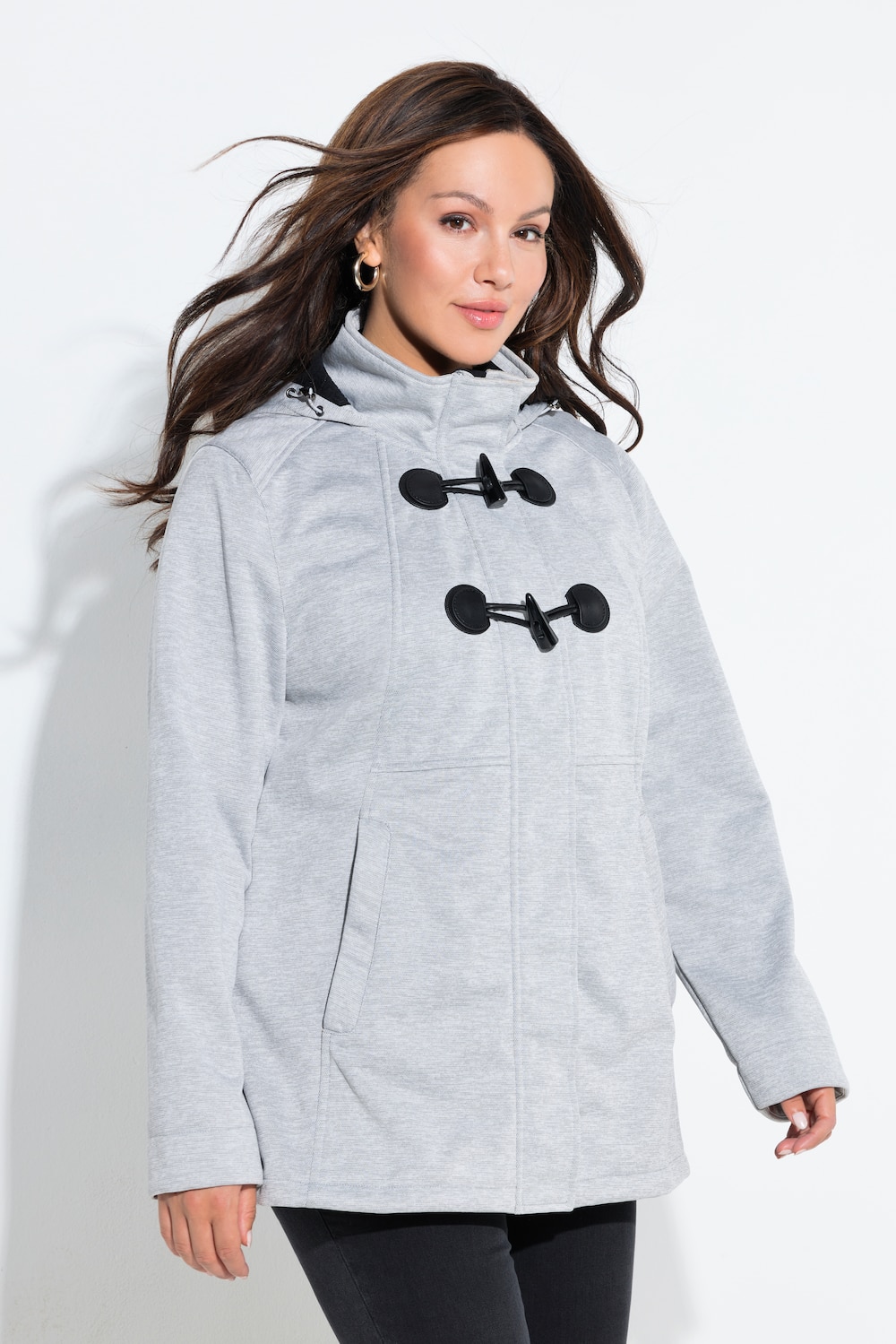 HYPRAR Softshelljacke, Knebelknöpfe, wasserabweisend