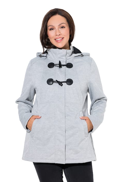 Softshellová bunda HYPRAR, velké knoflíky, vodoodpudivá