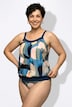 Tankini, Softcups, Elastiksaum, Zierring