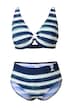 Bikiny, proužky, měkké košíčky, nastavitelná ramínka podprsenky, recyklovaný materiál