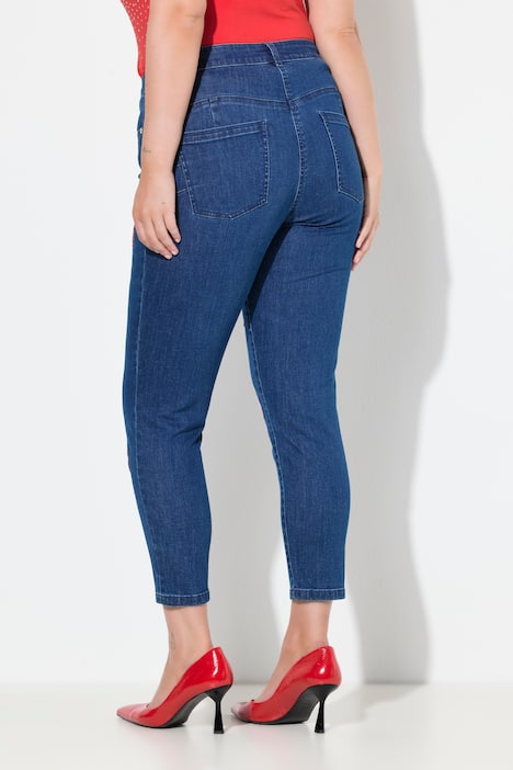 Jeans Pina, Skinny Fit, Sleifen-Applikationen