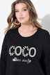 T-Shirt, A-Linie, Coco Perlenstickerei, Langarm