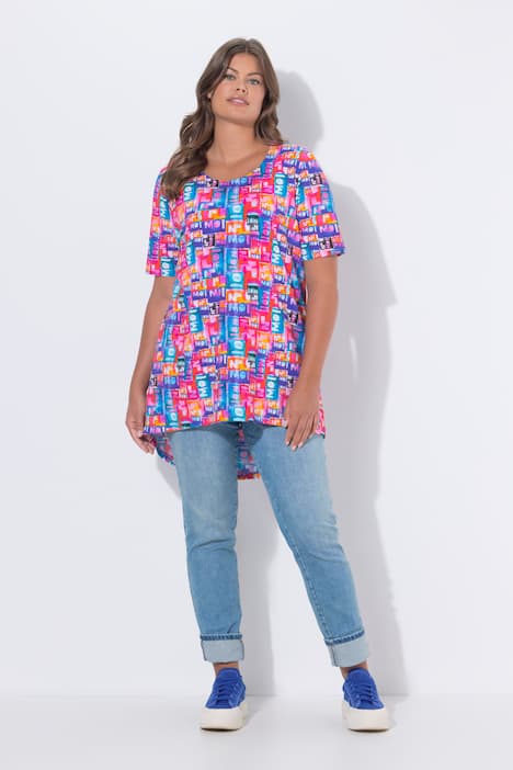 T-shirt, ronde hals, halflange mouwen, OEKO-TEX