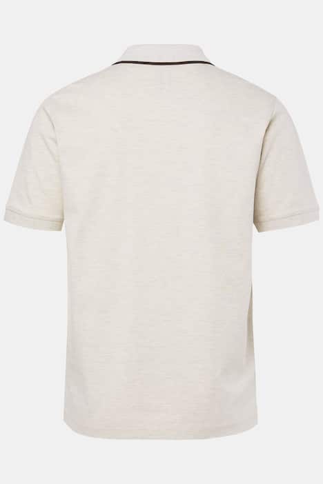 JP1880 Polo-Shirt FLEXNAMIC®, Halbarm, Zipper, Piqué, bis 8 XL