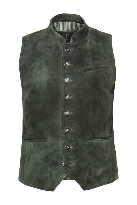 Kožená vesta, kůže, kozí semiš, do velikosti 72