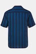 JP1880 gestreept overhemd, korte mouwen, Cubaanse kraag, viscose, Cuba-fit, tot 8XL
