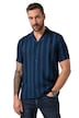 Pruhovaná košile, krátké rukávy, Cuba límeček, viskóza, Cuba střih, do 8XL