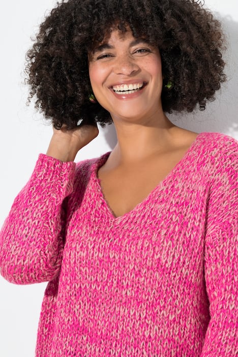 Pullover, Loose Fit, Fransen am Saum