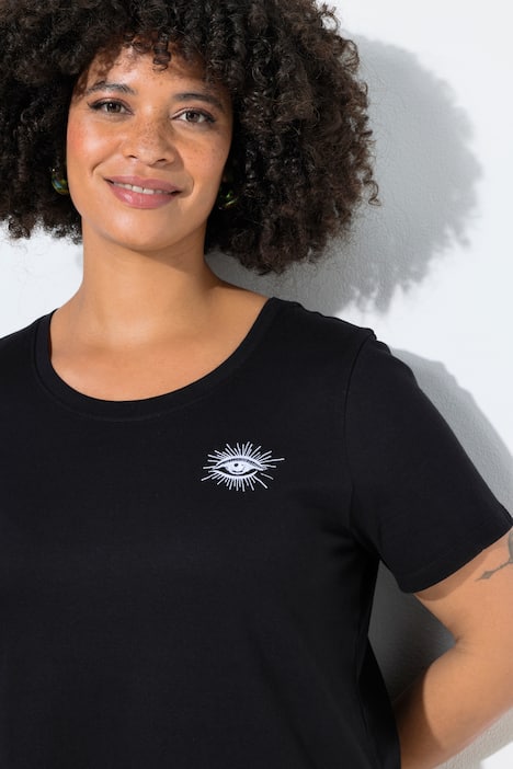 T-shirt, comfortabele pasvorm, groot opschrift op de rug