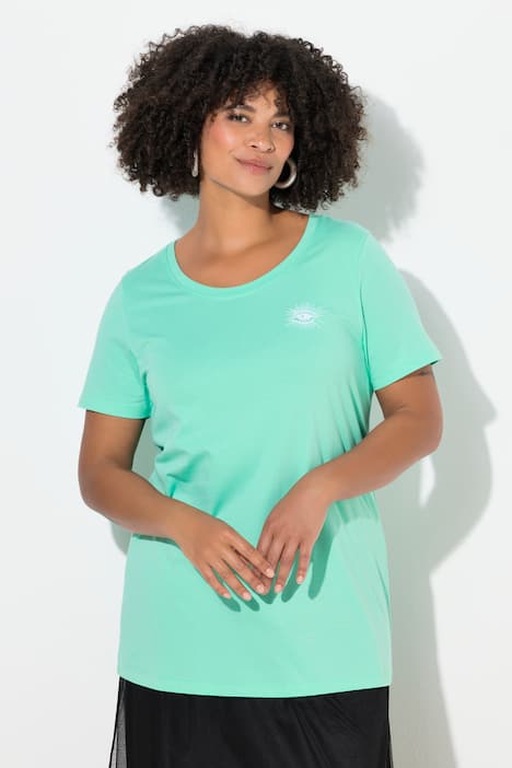 T-shirt, comfortabele pasvorm, groot opschrift op de rug