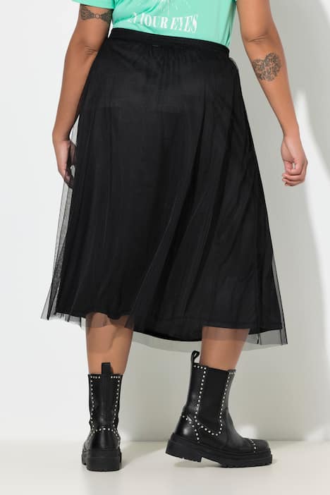 Mesh-Midirock, Straight Shape, Elastikbund