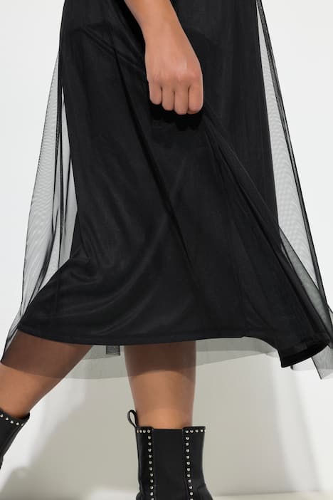 Mesh-Midirock, Straight Shape, Elastikbund