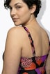 Badekleid, Leomuster, Softcups, Schleife