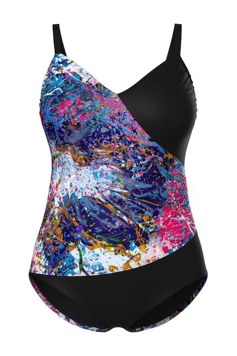 Plavky, zavinovací vzhled, měkké košíčky, nastavitelná ramínka podprsenky