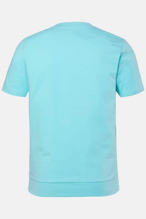 Men+ T-Shirt, Bauchfit, Print vorne, Halbarm, bis 8 XL