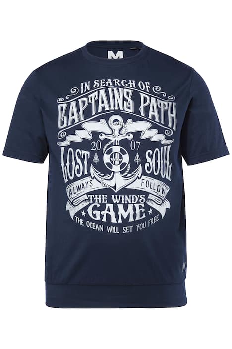 Pánské formující tričko, Bauchfit, potisk vpředu, polodlouhý rukáv, do velikosti 8 XL