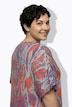 Kaftan, Schlangenmuster, V-Ausschnitt, Halbarm