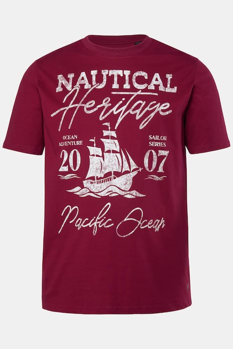 Men+ T-Shirts, Doppelpack, Print, Halbarm, bis 8 XL