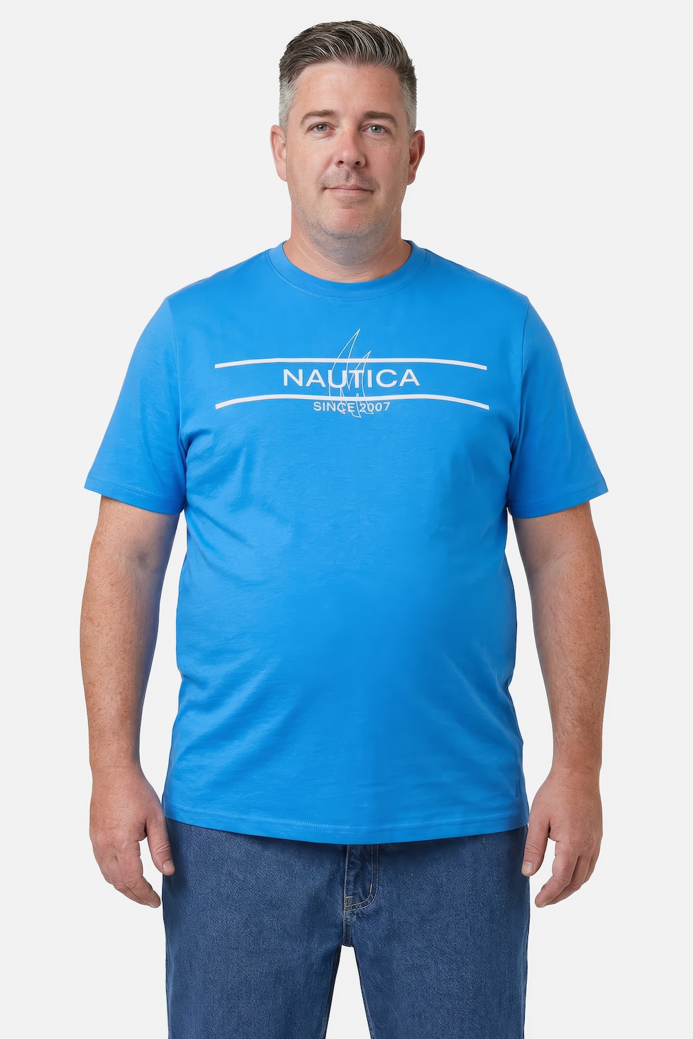 T-Shirts, Doppelpack, Print, Halbarm, bis 8 XL