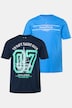 Men+ T-Shirts, Doppelpack, Print, Halbarm, bis 8 XL